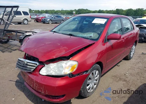 2007 Toyota Corolla Le from USA, damaged, VIN 2T1BR32EX7C837699